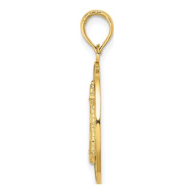 14K Yellow Gold Hilton Head Lighthouse Charm – view 3