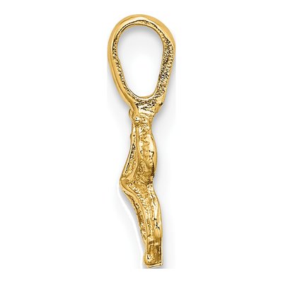 14K Yellow Gold Mini Starfish Pendant – view 3