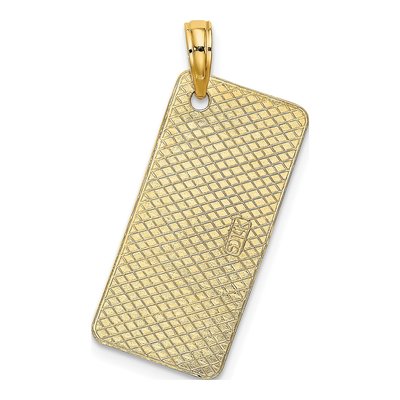 14K Yellow Gold NJ Long Beach Island Charm – view 5