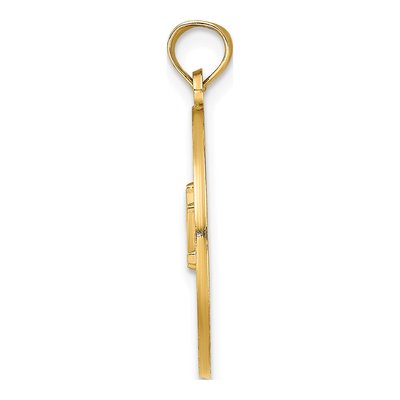 14K Yellow Gold Charleston Bridge Pendant – view 3
