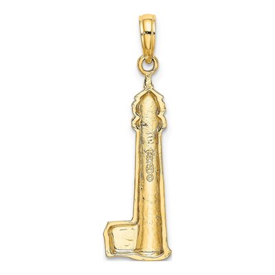 14K Yellow Gold Cape May Lighthouse Charm – view 5