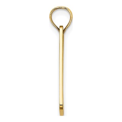 14K Yellow Gold Ocean City NJ License Plate Charm – view 3