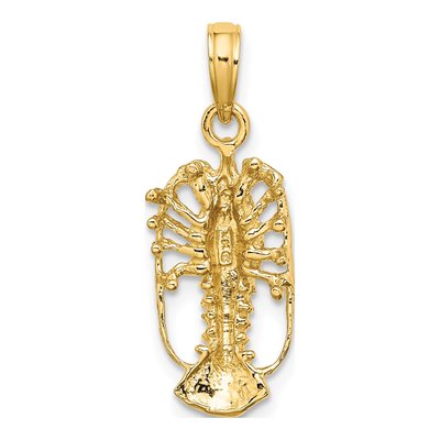 14K Yellow Gold Florida Charm – view 4