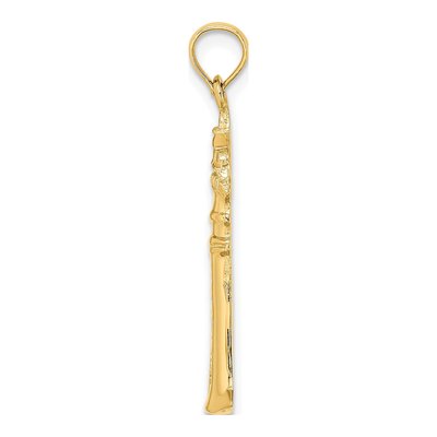 14K Yellow Gold Key West Lighthouse Charm – view 3