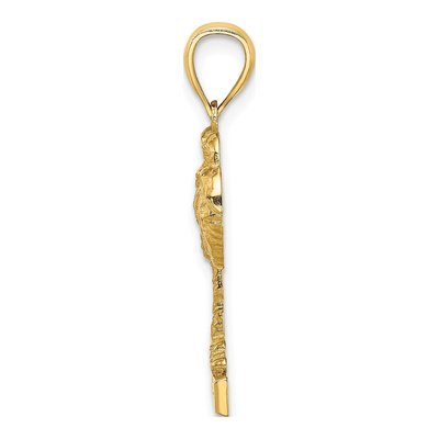 14K Yellow Gold Barbados Palm Tree Charm – view 3