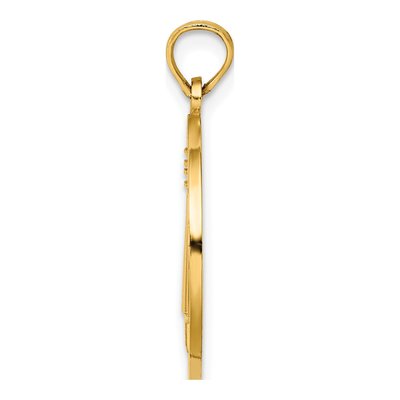 14K Yellow Gold Cape May Lighthouse Pendant – view 3