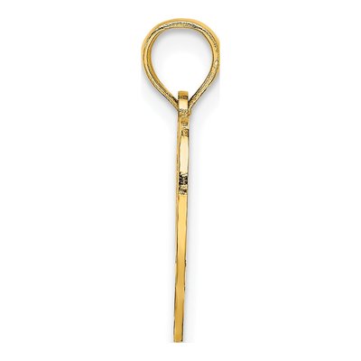 14K Yellow Gold Inside Heart Pendant – view 3