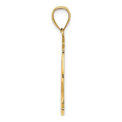 14K Yellow Gold Dwight Member Shield Charm – view 3