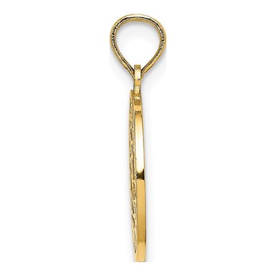 14K Yellow Gold Communion Cup Pendant – view 3