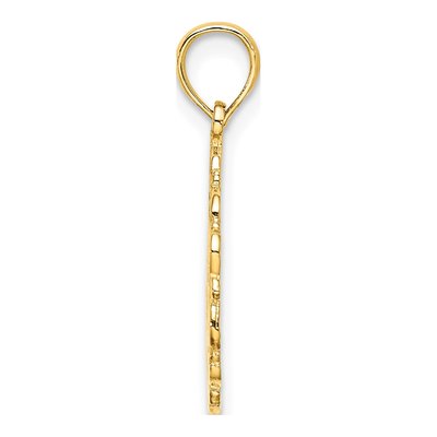 14K Yellow Gold Star of David Pendant – view 3