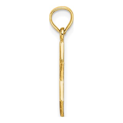 14K Yellow Gold Star of David Pendant – view 3