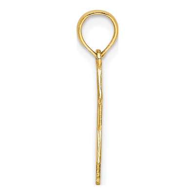 14K Yellow Gold Star of David Pendant – view 3