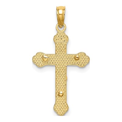 14K Yellow Gold INRI Crucifix Pendant – view 5