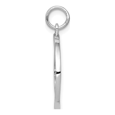 14K White Gold YORK Skyline Pendant – view 3