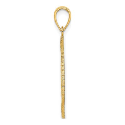 14K Yellow Gold Bahamas Crest Pendant – view 3