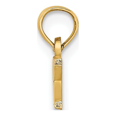 14K Yellow Gold OBX Charm – view 3