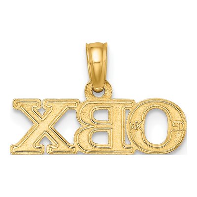14K Yellow Gold OBX Charm – view 5
