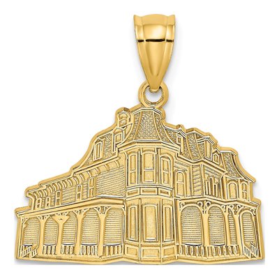 14K Yellow Gold Queen Victoria Cape May Charm