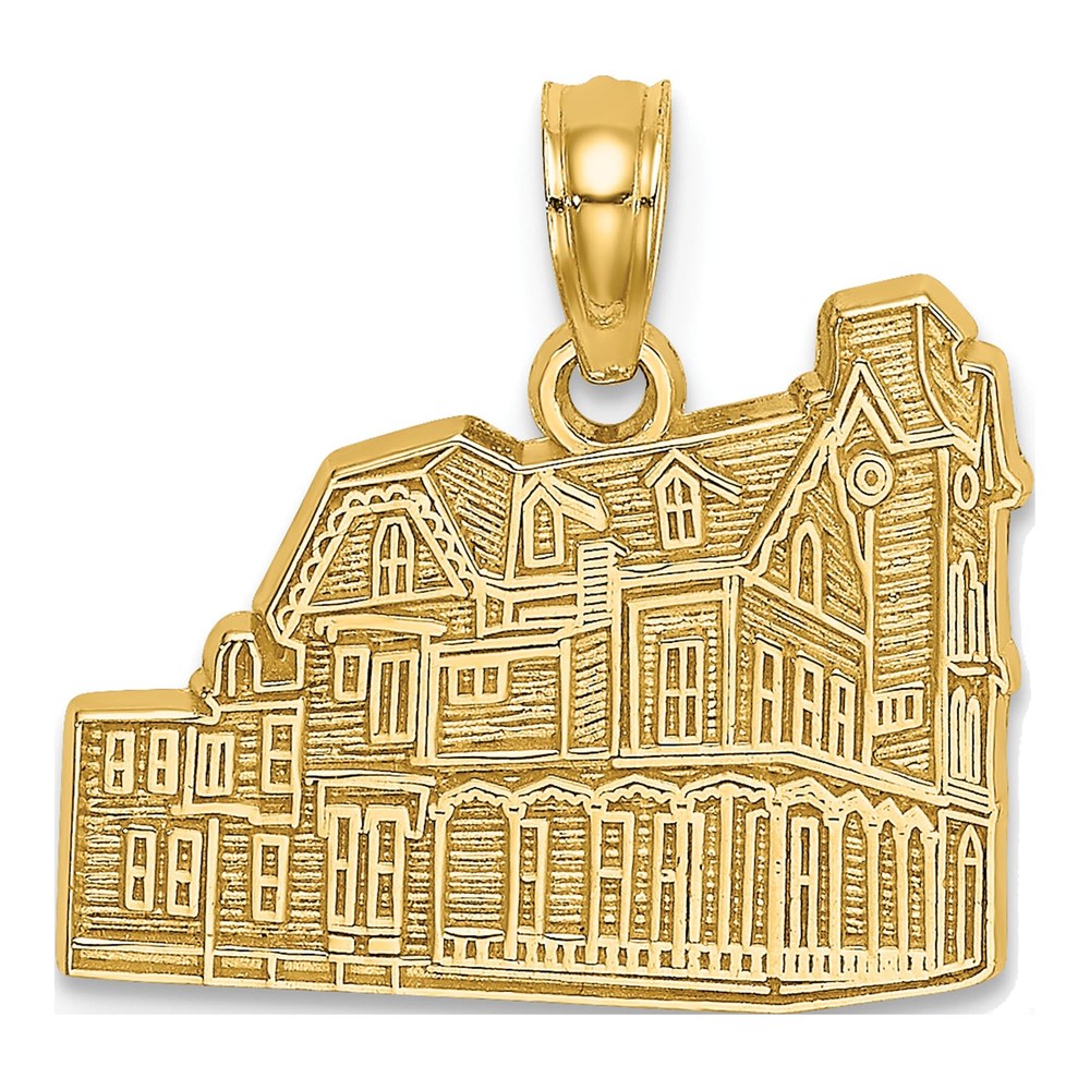 14K Yellow Gold Cape May NJ Pendant