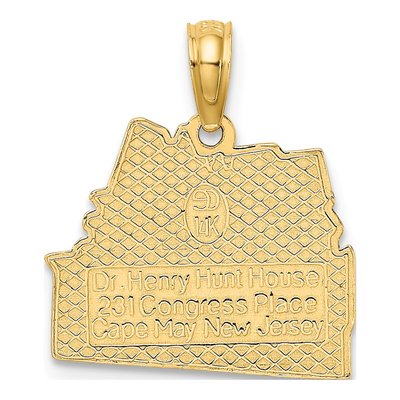 14K Yellow Gold Dr Henry Hunt House Charm – view 5