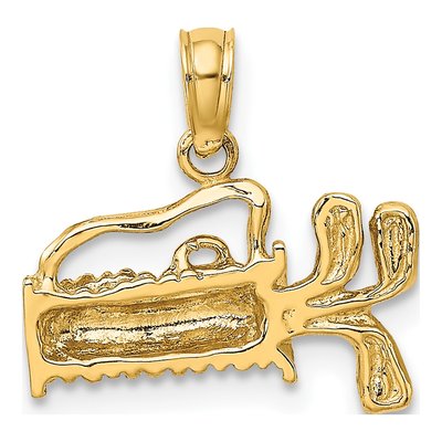 14K Yellow Gold Golf Bag Pendant – view 5