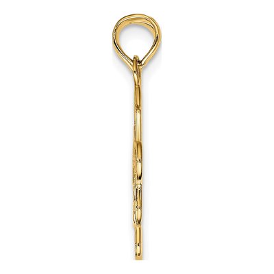14K Yellow Gold Best Friends Puzzle Piece Set Charm – view 3