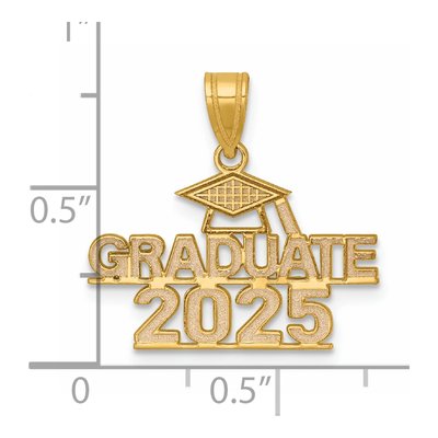 14K Yellow Gold Graduate Pendant – view 5