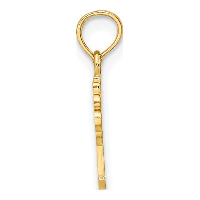 14K Yellow Gold Daddy's Girl Pendant – view 3