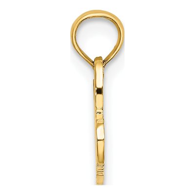 14K Yellow Gold Hawaiian Pendant – view 3
