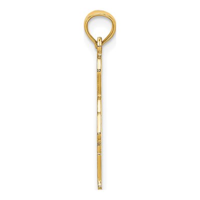 14K Yellow Gold Little Boy Walking Charm – view 3