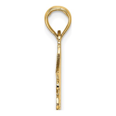 14K Yellow Gold 'i'd Rather Be Flying' Charm – view 3