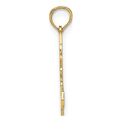 14K Yellow Gold Scorpio Zodiac Pendant – view 3