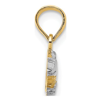 14K Yellow Gold Alligator Charm – view 3