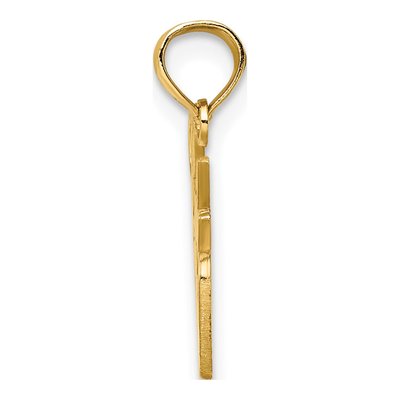 14K Yellow Gold Officer Pendant – view 3