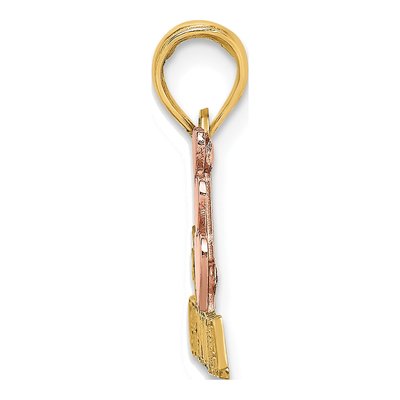 14K Two-Tone Gold Grandma Hearts Number 1 Charm – view 3