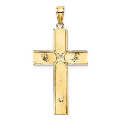 14K Yellow Gold Crucifix Pendant – view 5