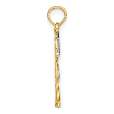 14K Yellow Gold Boy Charm – view 3