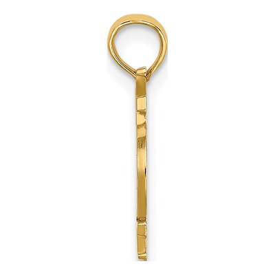14K Yellow Gold Key West Bicycle Pendant – view 3