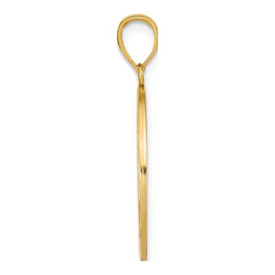 14K Yellow Gold Tree of Life Charm – view 3
