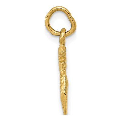 14K Yellow Gold Pineapple Pendant – view 3