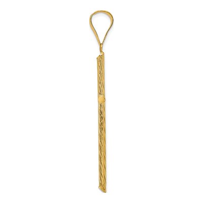 14K Yellow Gold Fancy Cross Pendant – view 3