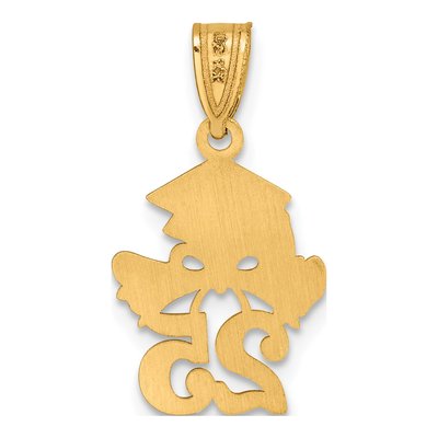 14K Yellow Gold Graduation Cap Diploma Charm – view 4