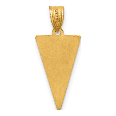 14K Yellow Gold Class of Flag Charm – view 4