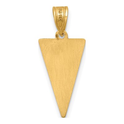 14K Yellow Gold Class of Flag Charm – view 4
