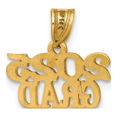 14K Yellow Gold GRAD Pendant – view 3