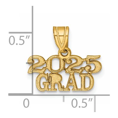 14K Yellow Gold GRAD Pendant – view 4