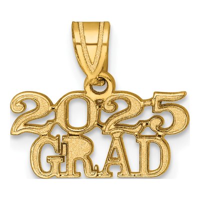 14K Yellow Gold GRAD Pendant