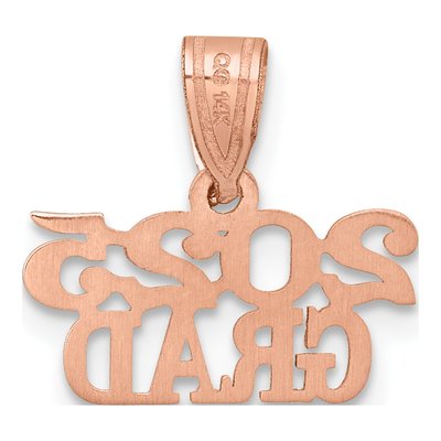 14K Rose Gold GRAD Pendant – view 4
