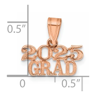 14K Rose Gold GRAD Pendant – view 5
