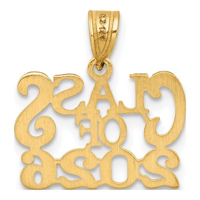 14K Yellow Gold Class of Pendant – view 4